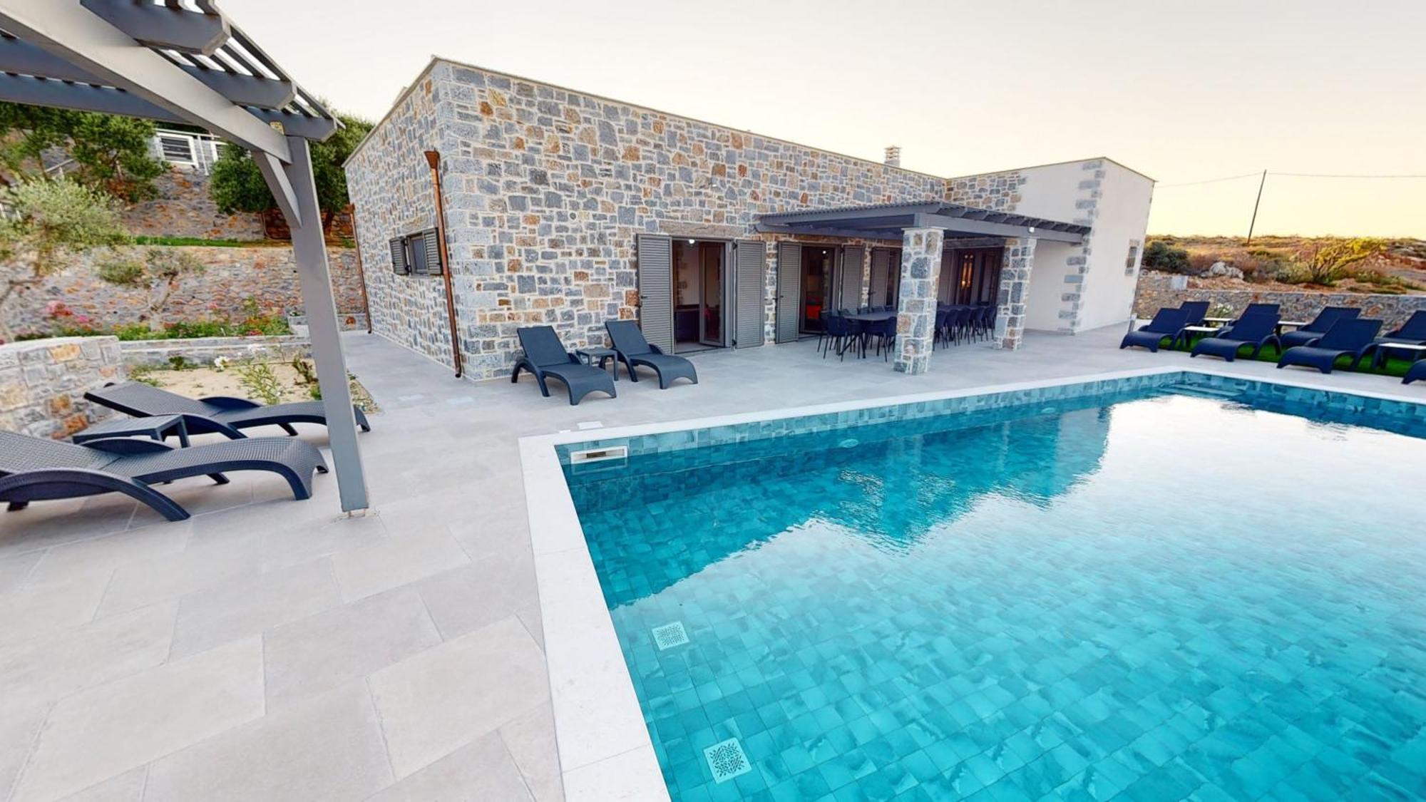 Kokkini Hani Anna Luxury Villa By Cretevasion מראה חיצוני תמונה